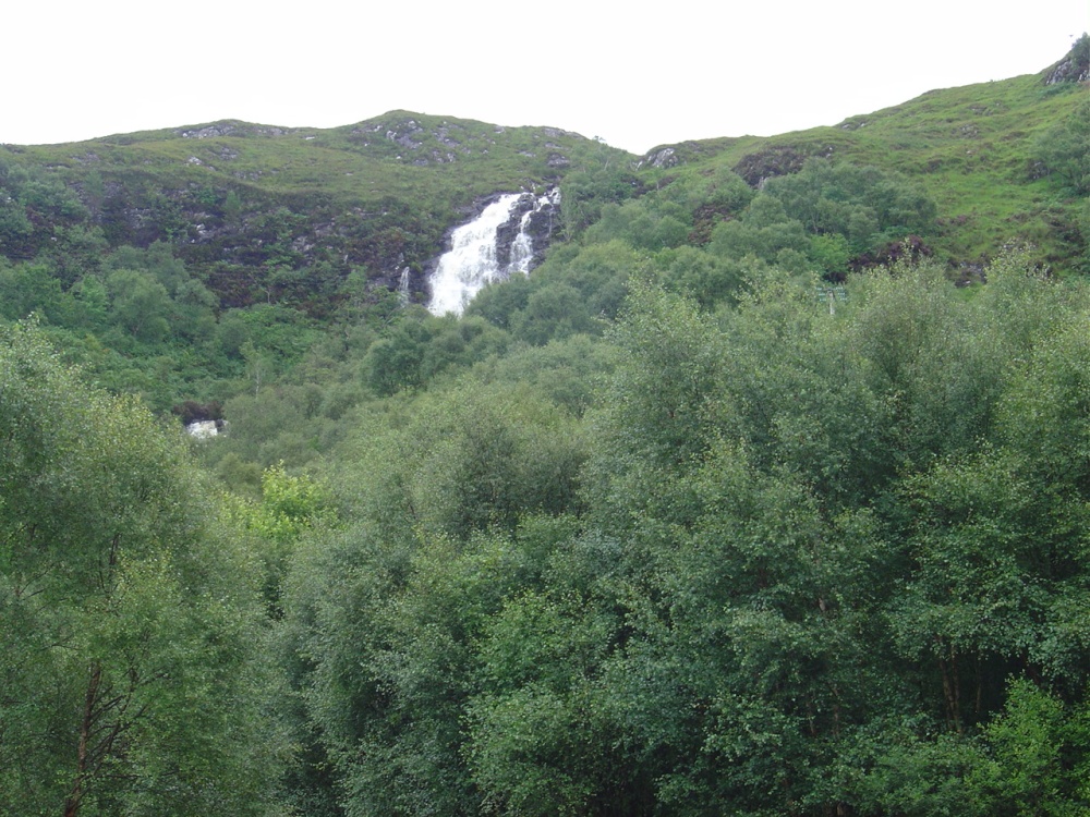 Photograph of the A861 near Glenuig