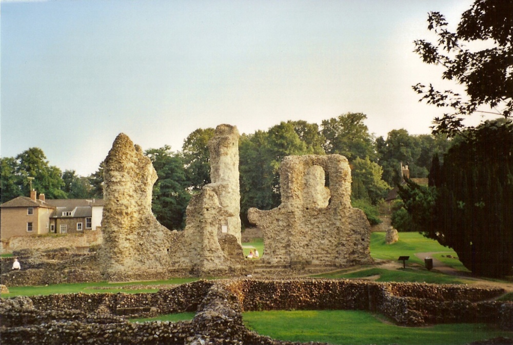 Ruins of the Great Abbey Church of St. Edmund