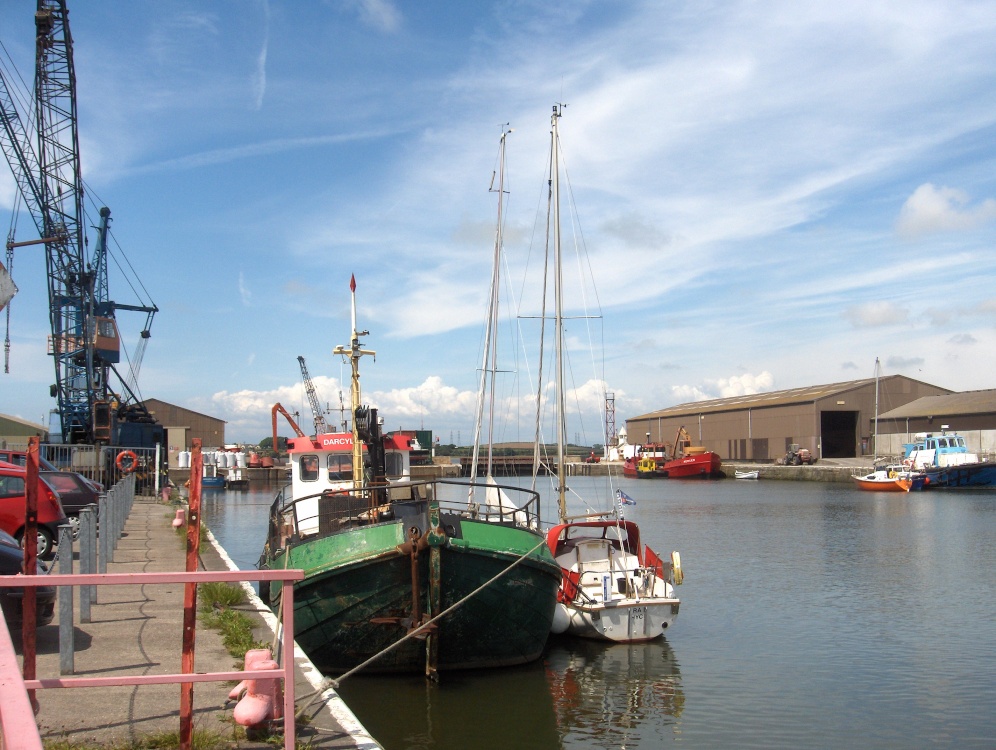 Photograph of Further round the Dock - Glasson