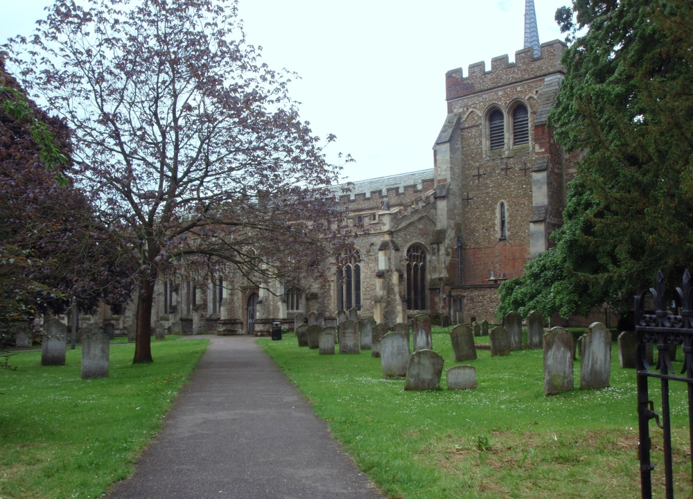 Photograph of St Mary's Church, Hitchin