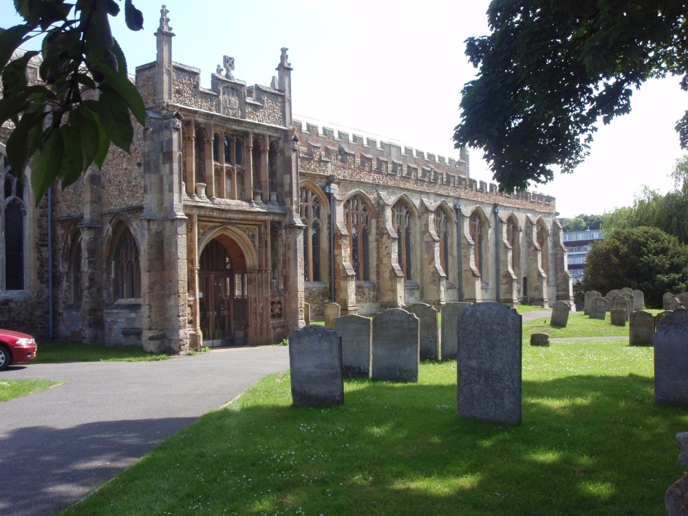 Photograph of St Mary's Church, Hitchin