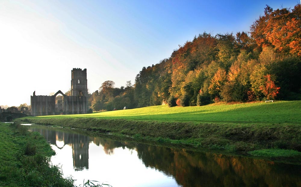 Photograph of Fountains Abbey