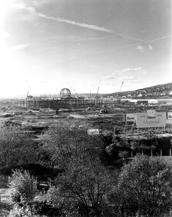 Meadowhall shopping complex c 1989
