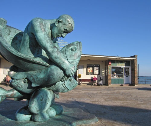 The entrance to Deal Pier, Kent
