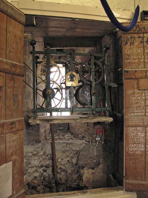 The clock, St.Margarets Church, Rainham, Kent