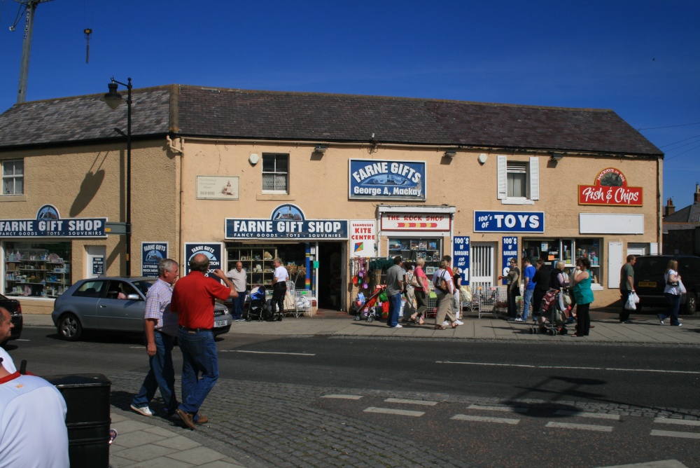 Gift shops in Seahouses, Norhumberland