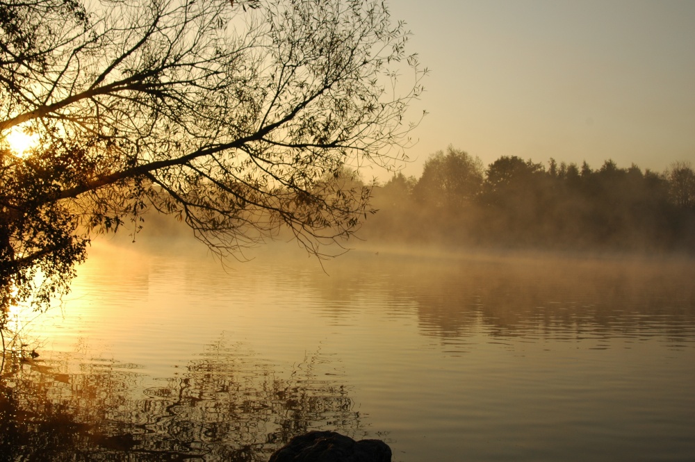 Photograph of Dawn Over Branston Water Park