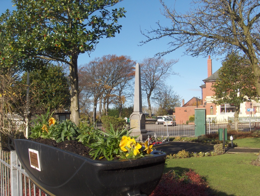 Freckleton - the Memorial Gardens on a beautiful November day...........