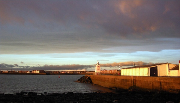 The old pier at Hartlepool
