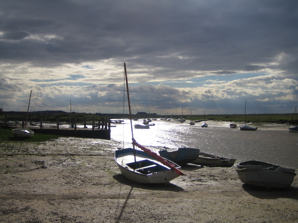 Photograph of Up the creek.