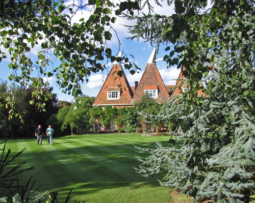 Converted oasts at Chainhurst, near Maidstone, Kent