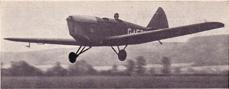 Photograph of Marendaz Trainer at Barton Aerodrome