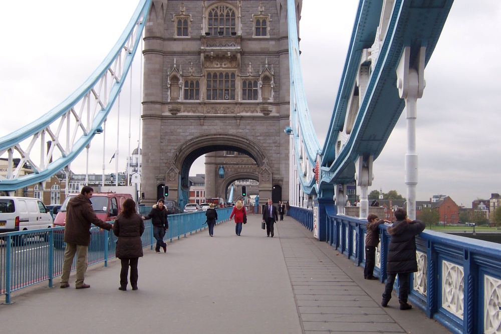 Tower Bridge Sidewalk