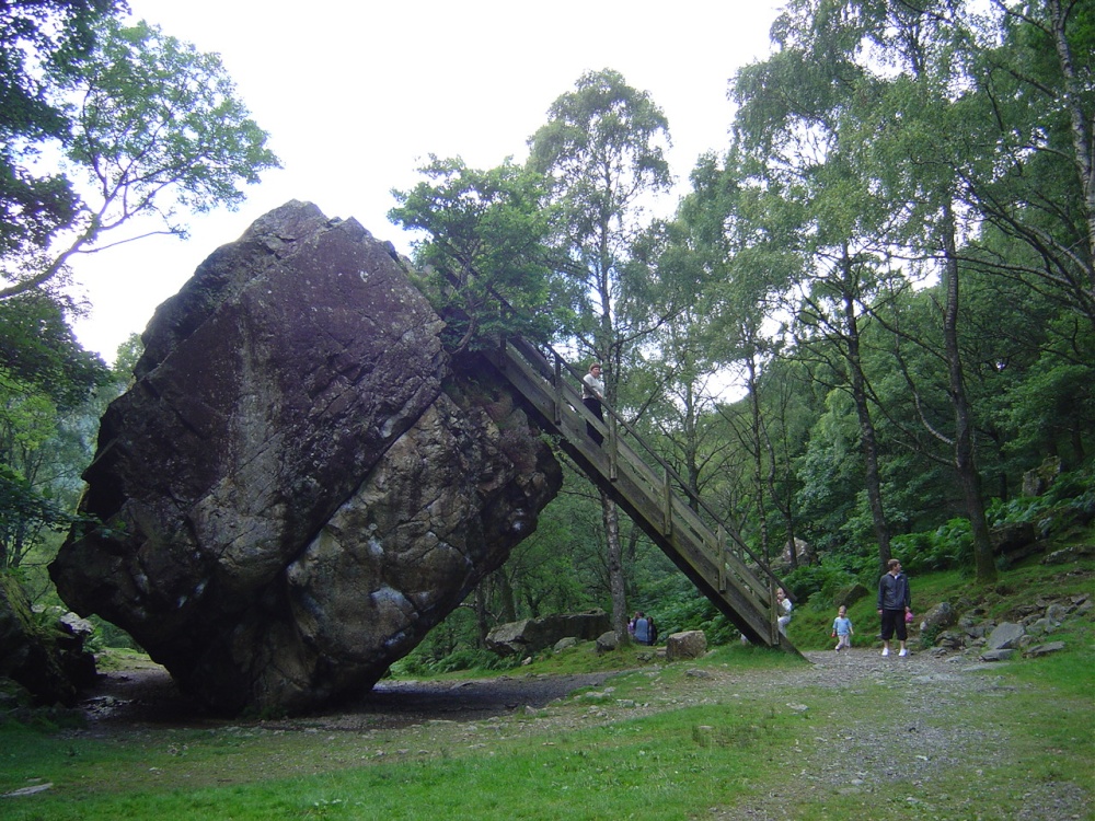 Photograph of The Bowder Stone