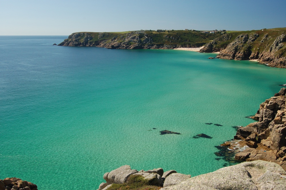 Photograph of Porthcurno Beach