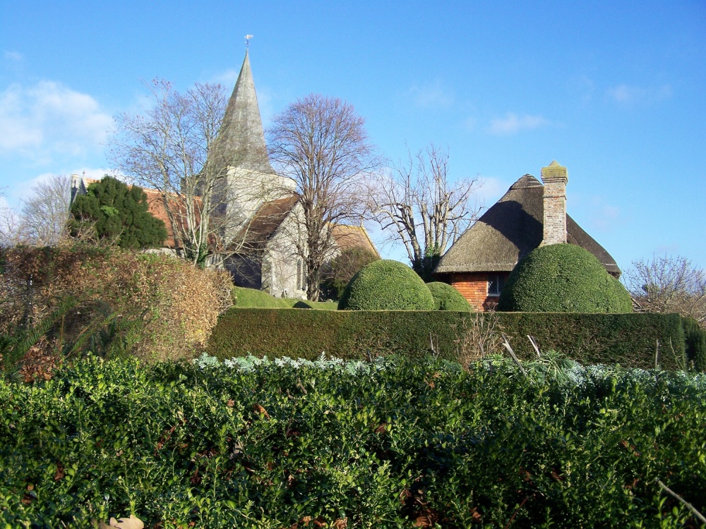 Photograph of Alfriston Church