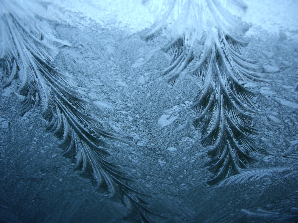 Photograph of Frozen Windscreen