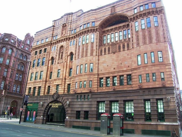 St Georges House, Peter Street (ex YMCA building)