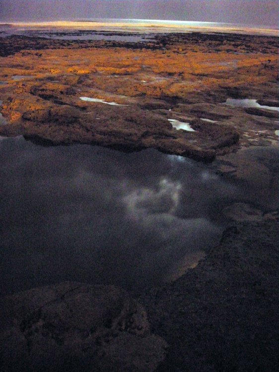 Last night i went to the moon...