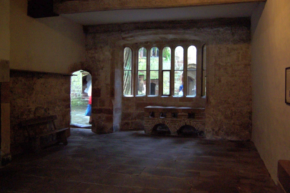 The new, modern kitchen at Skipton Castle photo by Ruth Gregory
