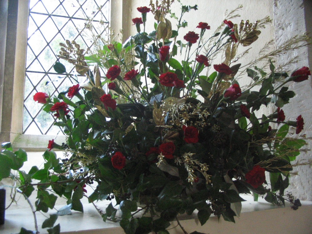 St Stephens Church - Christmas Flowers