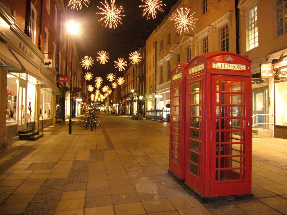 Photo of New Bond Street on Christmas