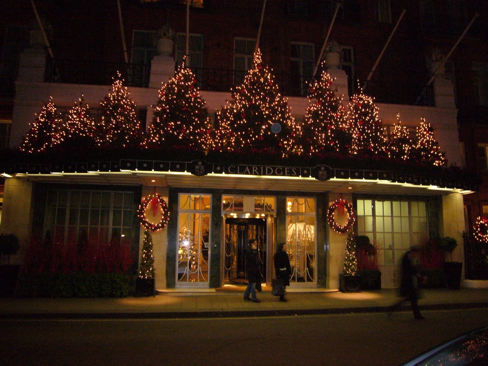 Christmas not far from New Bond Street