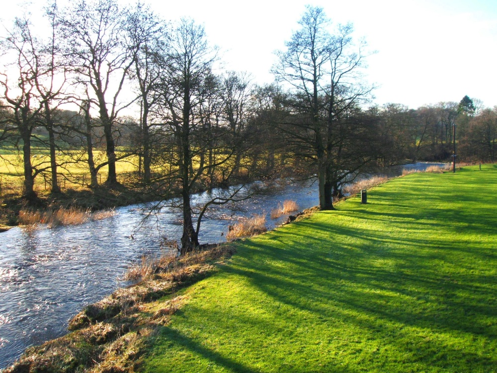 Photograph of River Hodder at Slaidburn