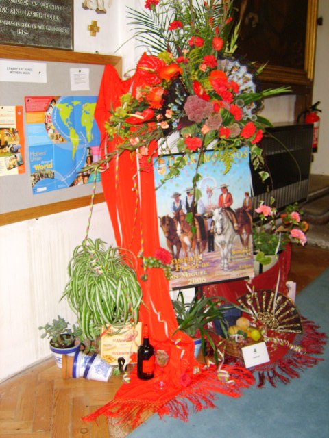 Flower Show at St Mary's Newmarket 2007