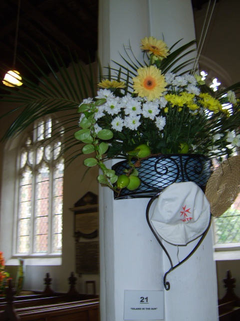 Flower Show at Newmarket St Mary's 2007