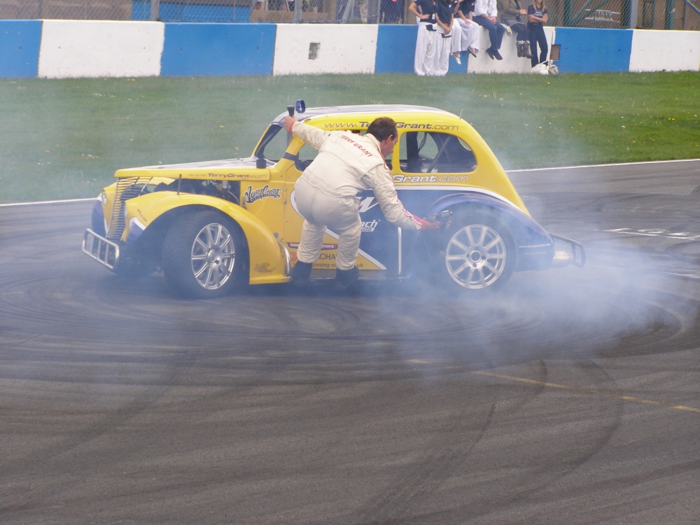 Photograph of Stunt show at Donington Park #1.