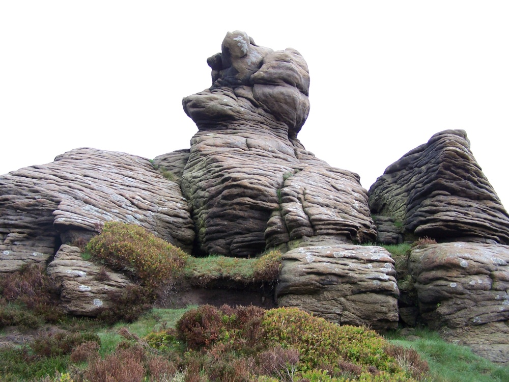 Beautiful rock formation, Peak District