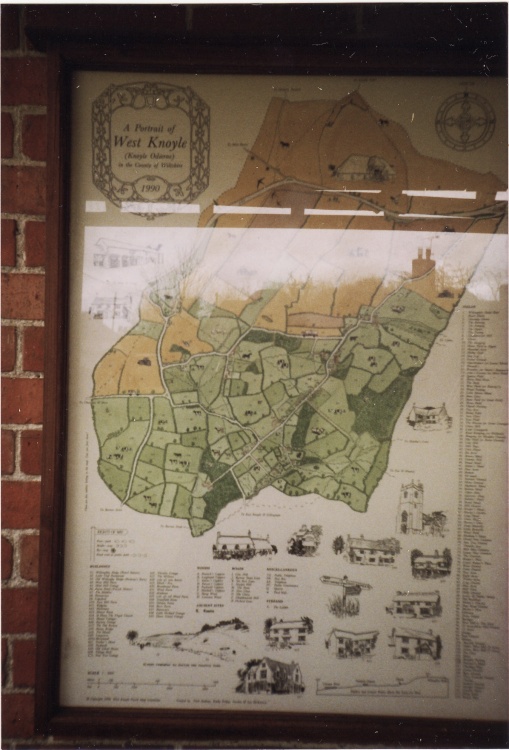 Map taken at West Knoyle