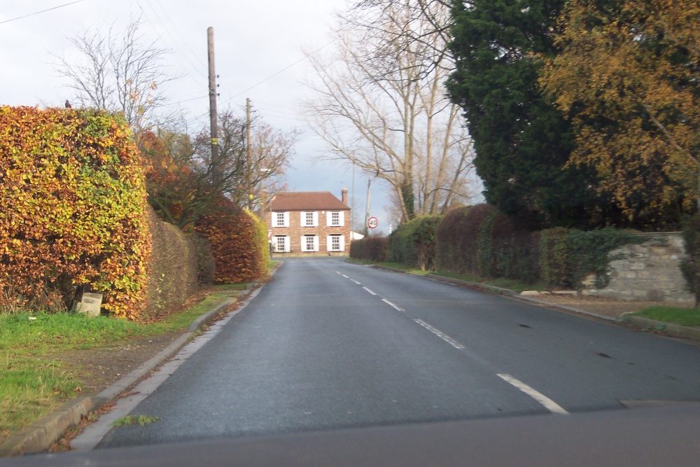 Photograph of Road in Kirk Hammerton