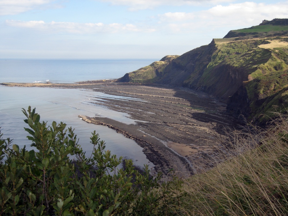 Old alum quarry near Ravenscar