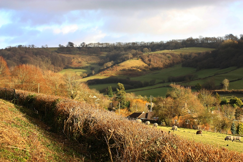 Photograph of Combe Valley, Wotton under Edge