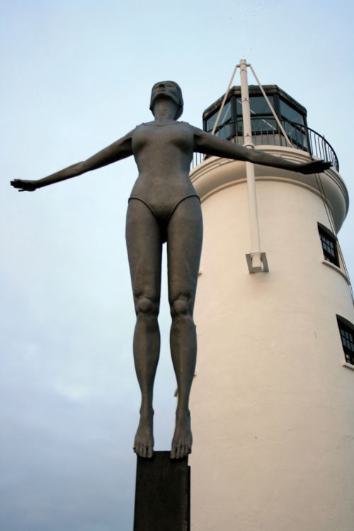 Diving Belle, Scarborough Lighthouse
