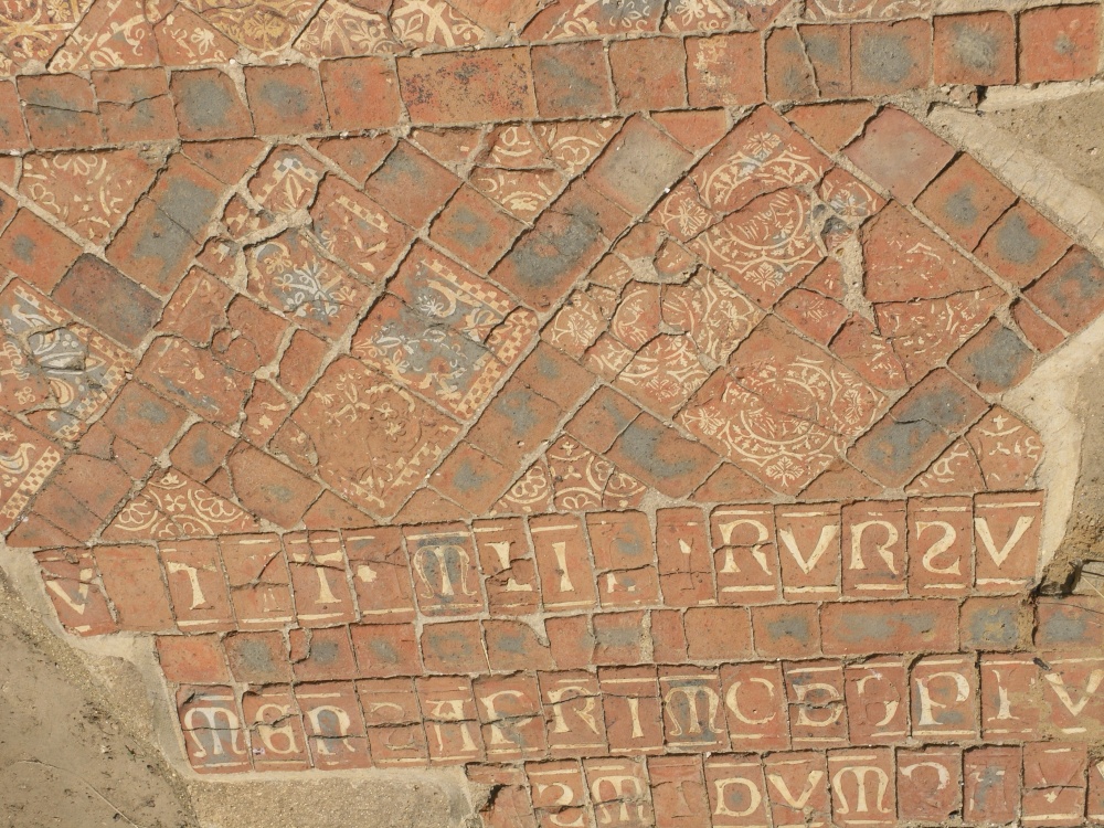 Mosaic floor from the Abbey