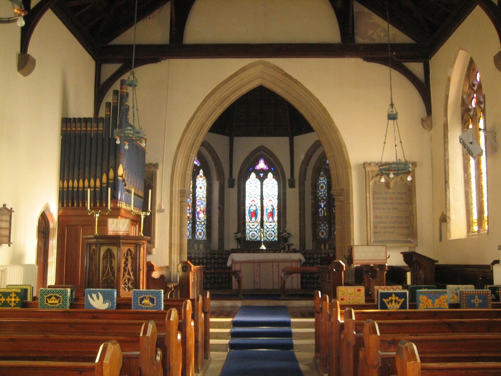 Photograph of Interior, St Margaret's, Braceborough