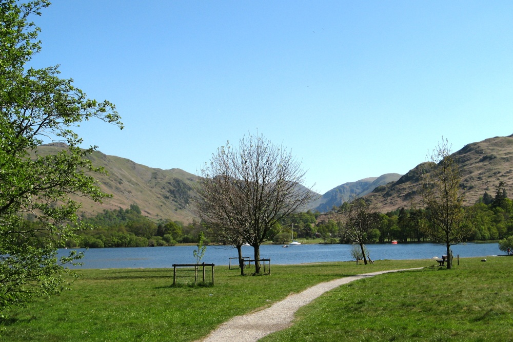 Photograph of Glenridding and Ullswater.