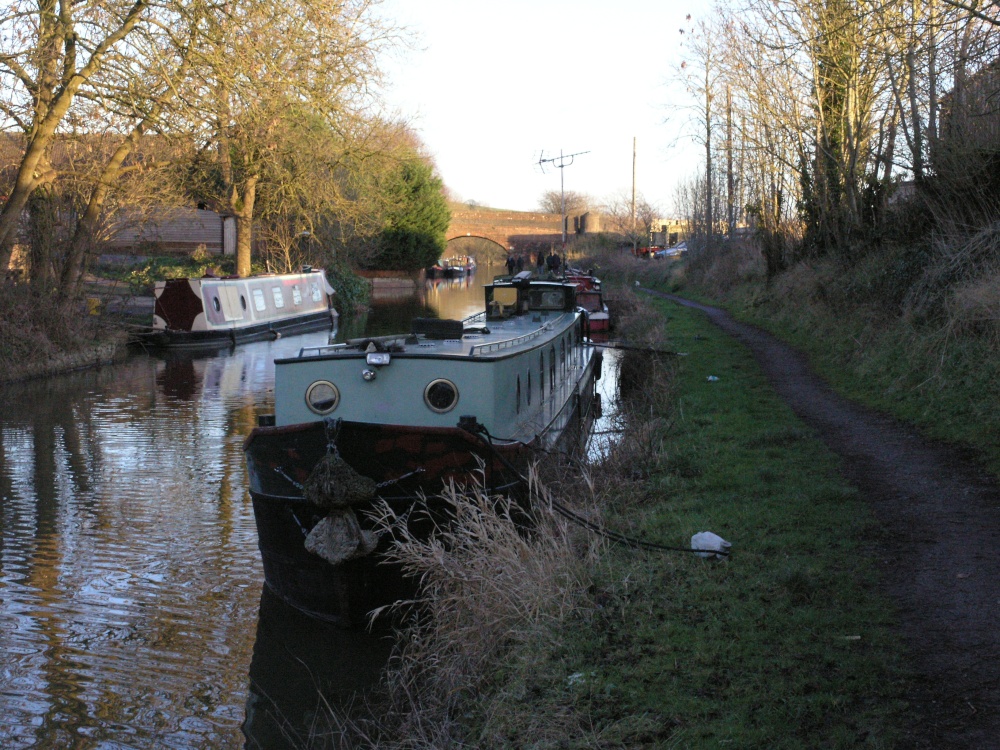 Photograph of Evening on the Canal at Honey Street