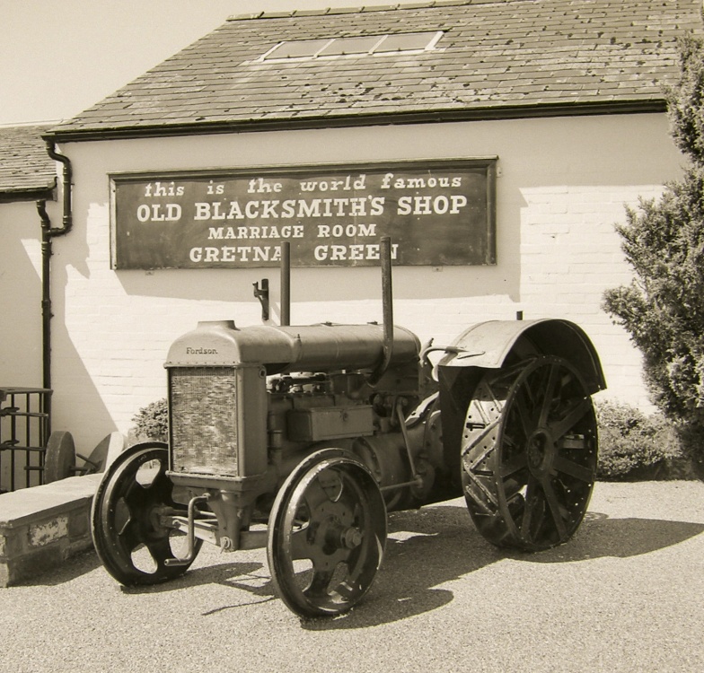 Photograph of The old blacksmiths shop Gretna Green