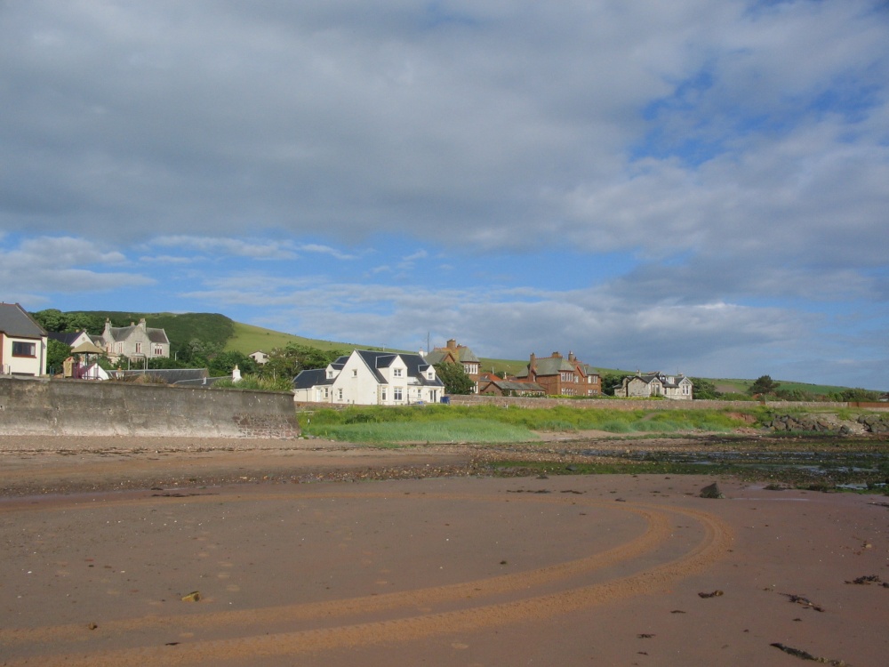 Photograph of Seamill shore