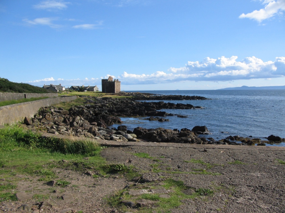 Photograph of The Castle at Portencross