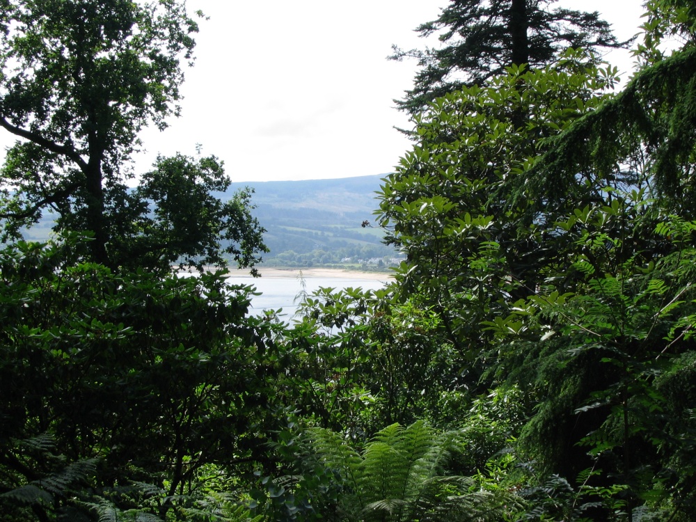 Photograph of View from grounds of Brodick Castle