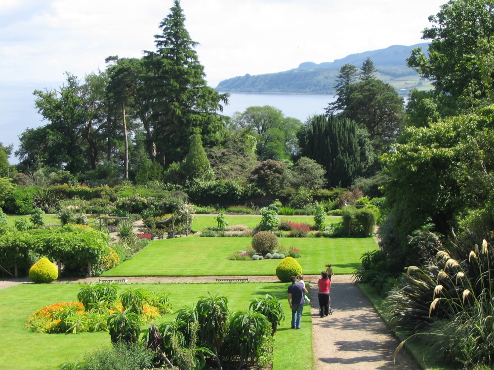 Photograph of The gardens of Brodick Castle
