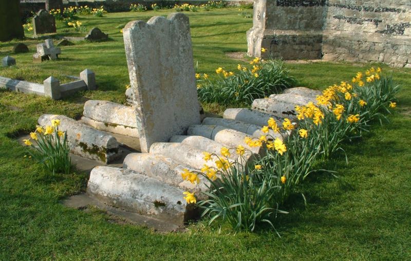 Photograph of Pips Graves at Cooling Church