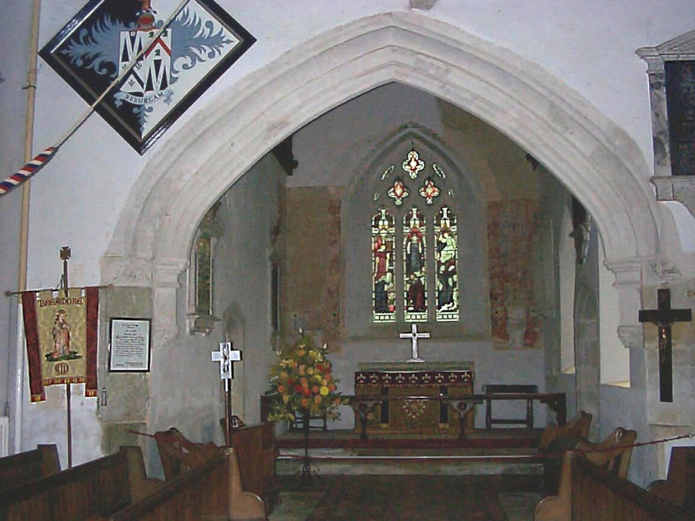 Interior St Mary's Breamore