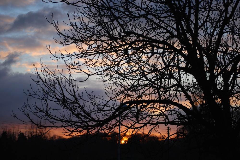 Photograph of Sunset at Wolverley