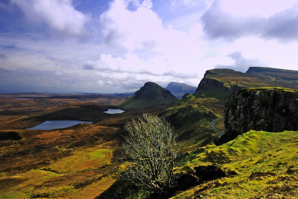 The Quarrang Landscape, Isle of Skye. photo by James Carter